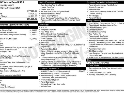 Used 2023 GMC Yukon Denali AWD/4WD image 35