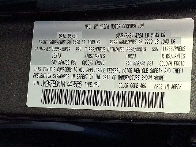 Used 2021 MAZDA CX-5 Grand Touring AWD/4WD image 28