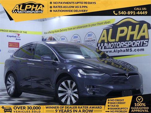 Used 2020 Tesla Model X Long Range AWD/4WD image 1