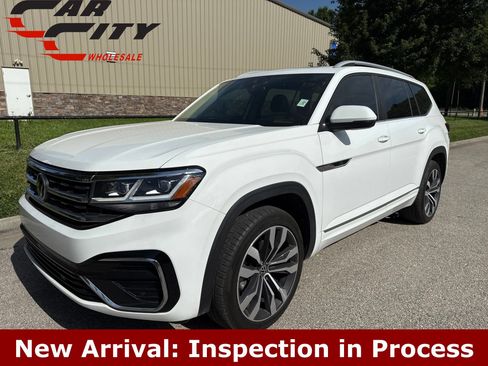 Used 2022 Volkswagen Atlas SEL R-Line AWD/4WD image 1