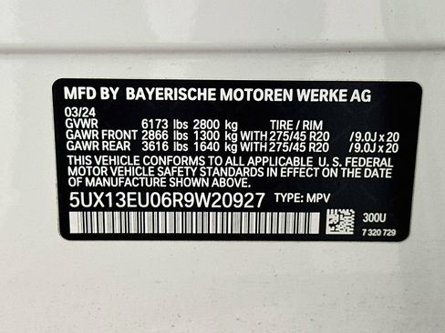 Used 2024 BMW X5 sDrive40i w/ Premium Package RWD image 33