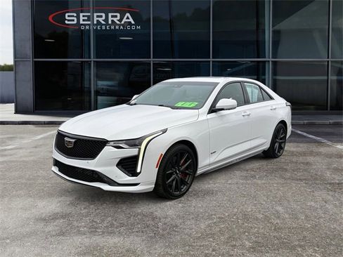 Certified 2023 Cadillac CT4 V w/ Navigation Package image 1