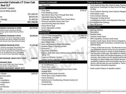 Certified 2023 Chevrolet Colorado LT w/ LT Convenience Package III RWD image 9
