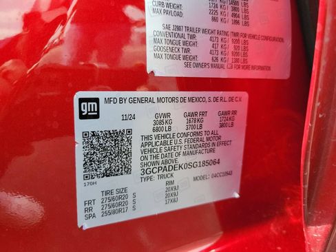 Certified 2025 Chevrolet Silverado 1500 RST RWD image 34