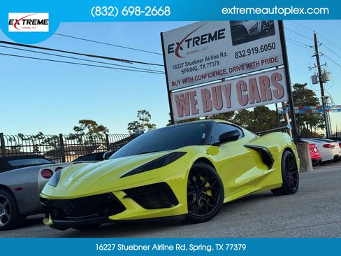 Used 2022 Chevrolet Corvette Stingray Preferred Cpe w/ Z51 Performance Package image 1