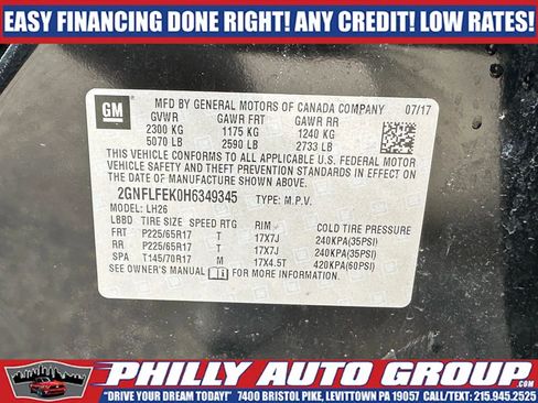 Used 2017 Chevrolet Equinox LT w/ Convenience Package image 35