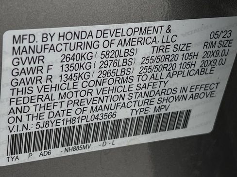 Used 2023 Acura MDX SH-AWD w/ Advance Package image 24