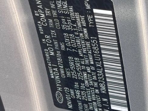 Used 2020 Hyundai Tucson Limited w/ Cargo Package FWD image 35
