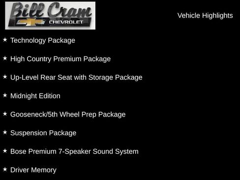New 2026 Chevrolet Silverado 3500 High Country w/ High Country Premium Package image 4