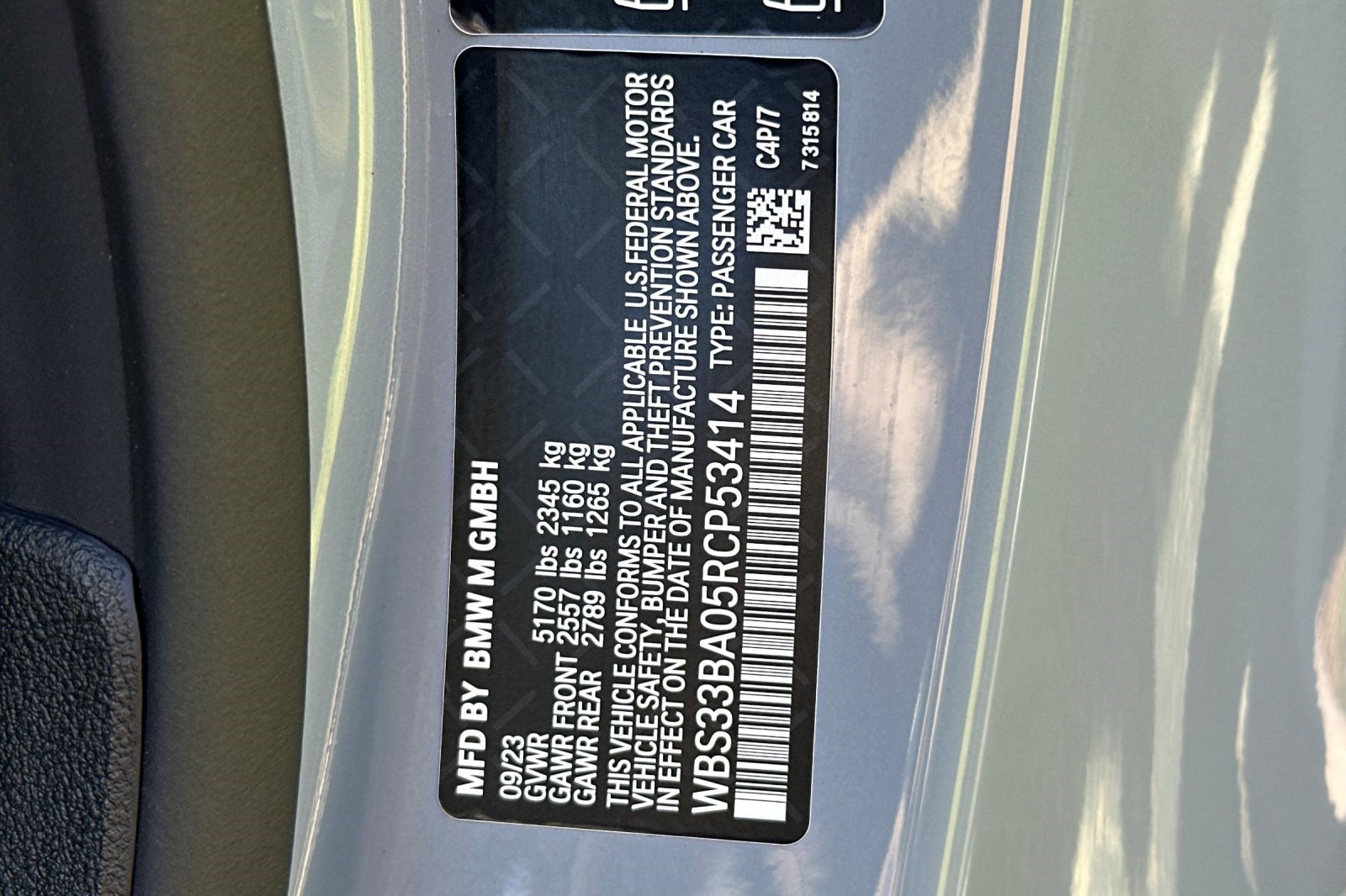 Used 2024 BMW M4 xDrive Competition w/ Parking Assistance Package AWD/4WD image 41