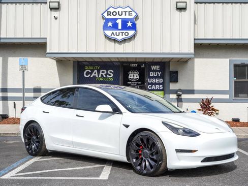 Used 2022 Tesla Model 3 Performance AWD/4WD image 4