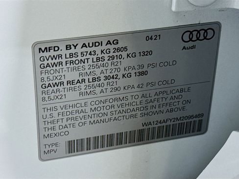 Used 2021 Audi SQ5 Premium Plus image 40