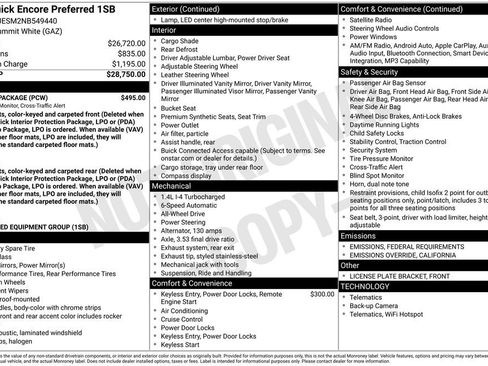 Used 2022 Buick Encore Preferred w/ Safety Package image 35