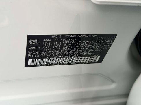 Certified 2025 Subaru Ascent Premium image 27