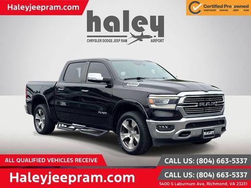 Certified 2021 RAM 1500 Laramie AWD/4WD image 1