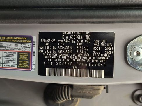 Used 2023 Kia Sorento SX image 19