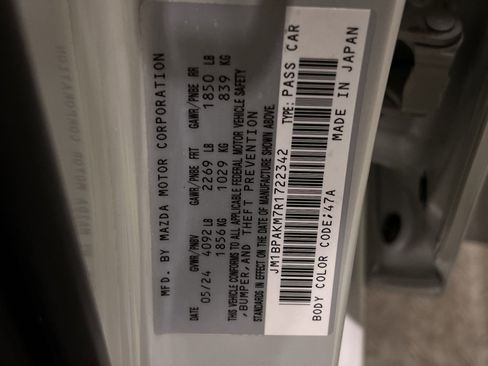 Used 2024 MAZDA MAZDA3 s FWD image 48