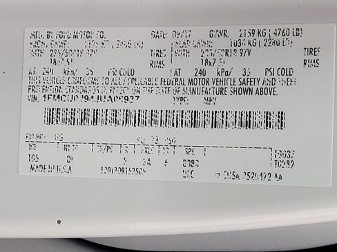Used 2018 Ford Escape Titanium FWD image 33