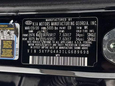 Used 2020 Kia Sorento LX FWD image 37