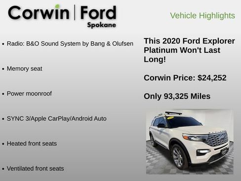 Used 2020 Ford Explorer Platinum image 6
