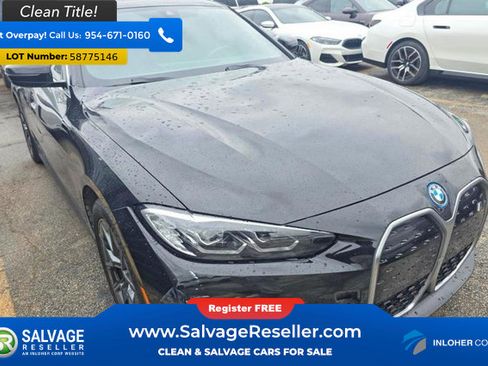 Used 2023 BMW i4 eDrive40 w/ Premium Package RWD image 1