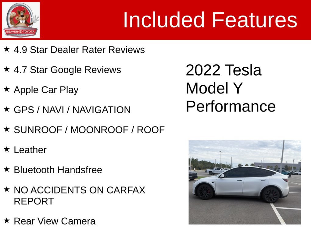 Used 2022 Tesla Model Y Performance AWD/4WD image 5