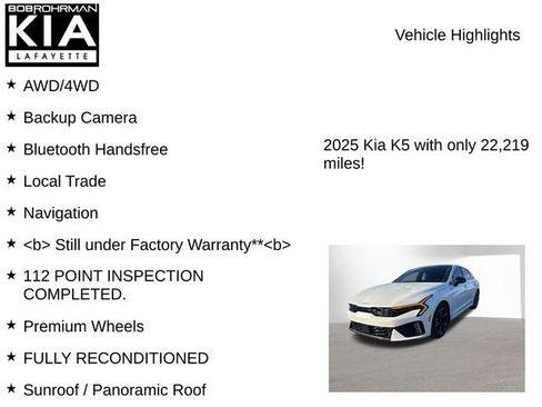 Used 2025 Kia K5 GT-Line w/ GT-Line Premium Package image 8