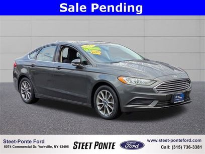 Certified 2017 Ford Fusion SE