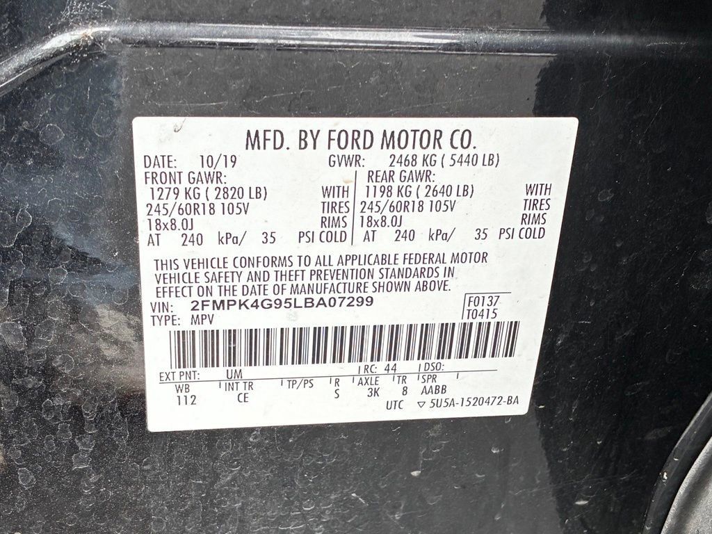 Used 2020 Ford Edge SE AWD/4WD image 30