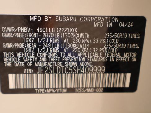 Used 2025 Subaru Forester Touring AWD/4WD image 30