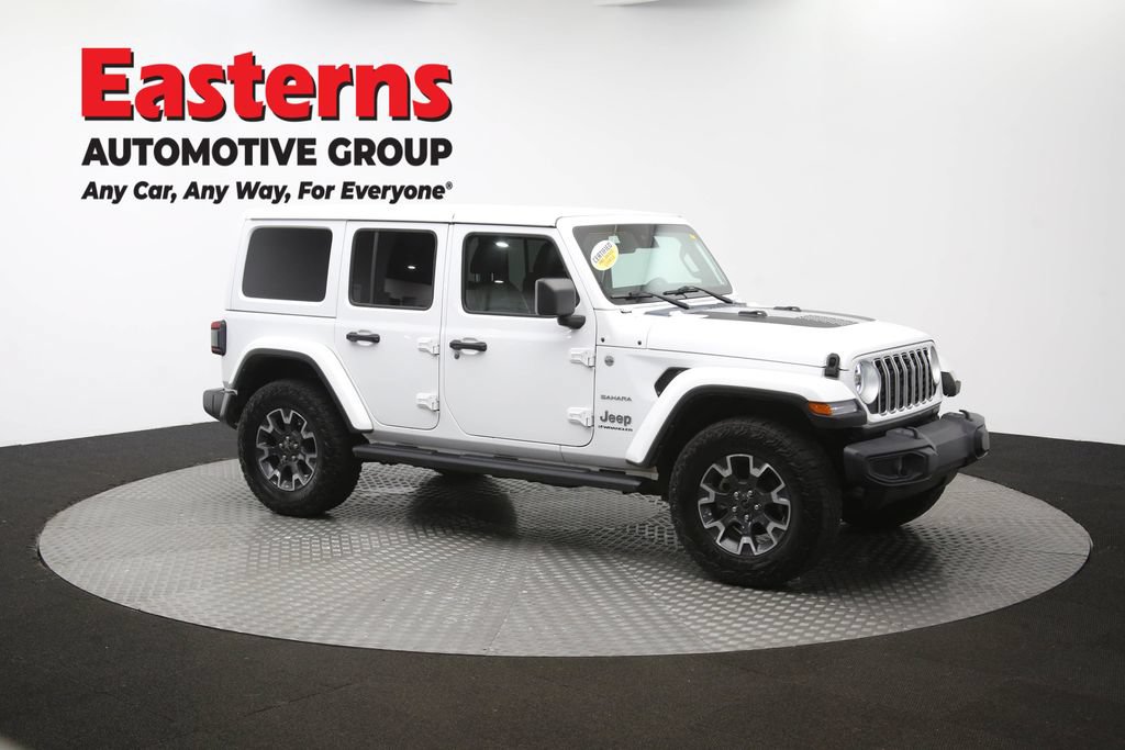 Used 2024 Jeep Wrangler Unlimited Sahara w/ Dual Top Group AWD/4WD image 48