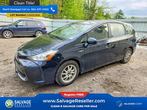 Used 2017 Toyota Prius V Two w/ Carpet Mat Package FWD image 1