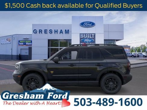 New 2025 Ford Bronco Sport Badlands w/ Badlands Tech Package AWD/4WD image 3