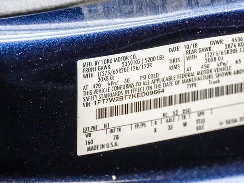 Used 2019 Ford F250 Platinum w/ Platinum Ultimate Package image 60