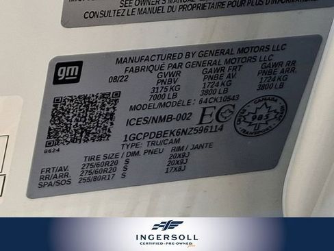 Used 2022 Chevrolet Silverado 1500 Custom image 31