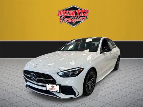 Used 2023 Mercedes-Benz C 300 4MATIC Sedan w/ AMG Line w/ Night Package image 2