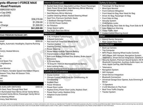 Used 2025 Toyota 4Runner TRD Off-Road Premium AWD/4WD image 30
