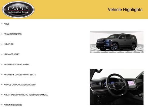 Used 2024 Jeep Wagoneer Series III AWD/4WD image 3