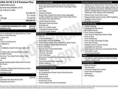 Certified 2024 MAZDA CX-50 AWD 2.5 S image 26