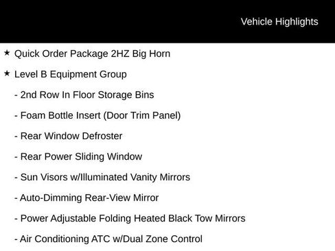 Used 2021 RAM 3500 Big Horn w/ Level B Equipment Group image 5