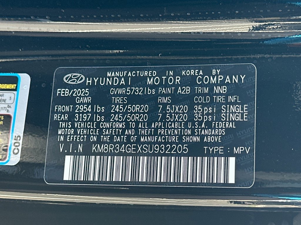 Certified 2025 Hyundai Palisade XRT FWD image 24