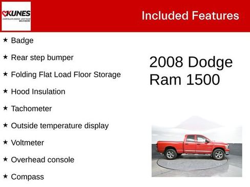 Used 2008 Dodge Ram 1500 Truck SLT w/ Trailer Tow Group image 3