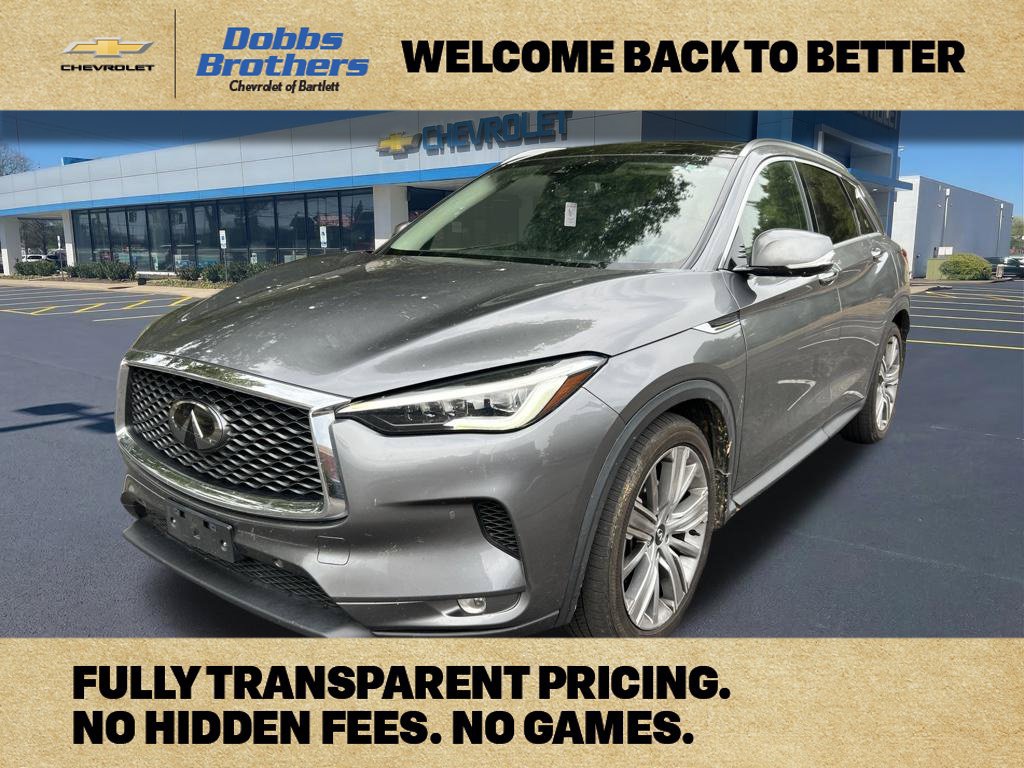 Used 2021 INFINITI QX50 Sensory w/ Cargo Package AWD/4WD image 1