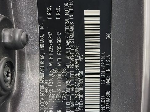 Used 2017 Toyota Sienna XLE image 33