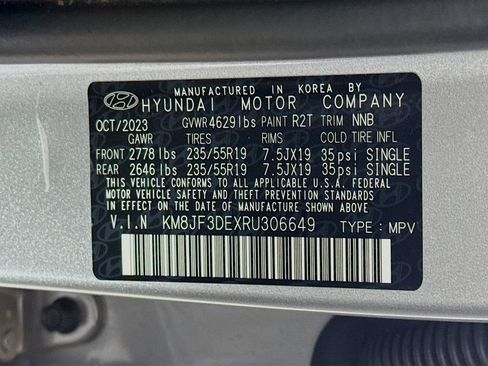Used 2024 Hyundai Tucson XRT FWD image 34