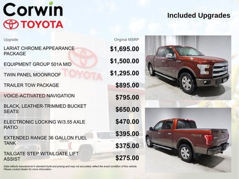 Used 2016 Ford F150 Lariat image 4