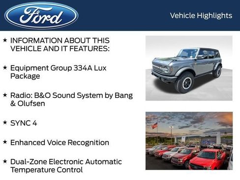 Certified 2022 Ford Bronco Badlands AWD/4WD image 5