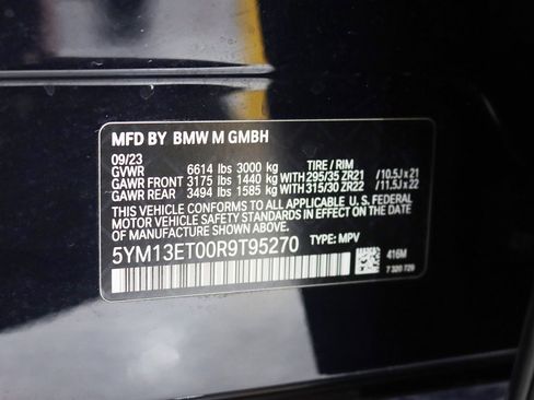 Used 2024 BMW X5 M Competition w/ Executive Package image 49