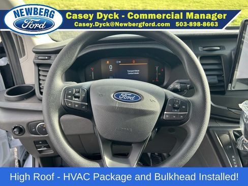 New 2026 Ford Transit 350 148 Medium Roof AWD w/ HVAC Trade Package image 17