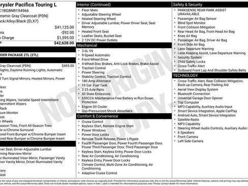Used 2022 Chrysler Pacifica Touring-L FWD image 2